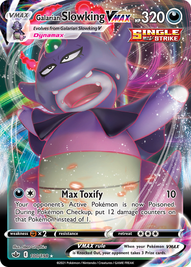 Galarian Slowking VMAX 100 / 198