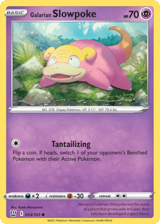 Galarian Slowpoke 54 / 163