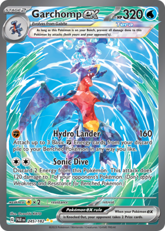 Garchomp ex 245 / 182