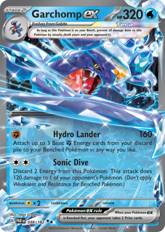 Garchomp ex 38 / 182