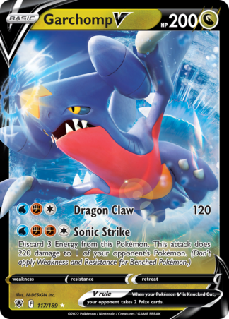 Garchomp V 117 / 189