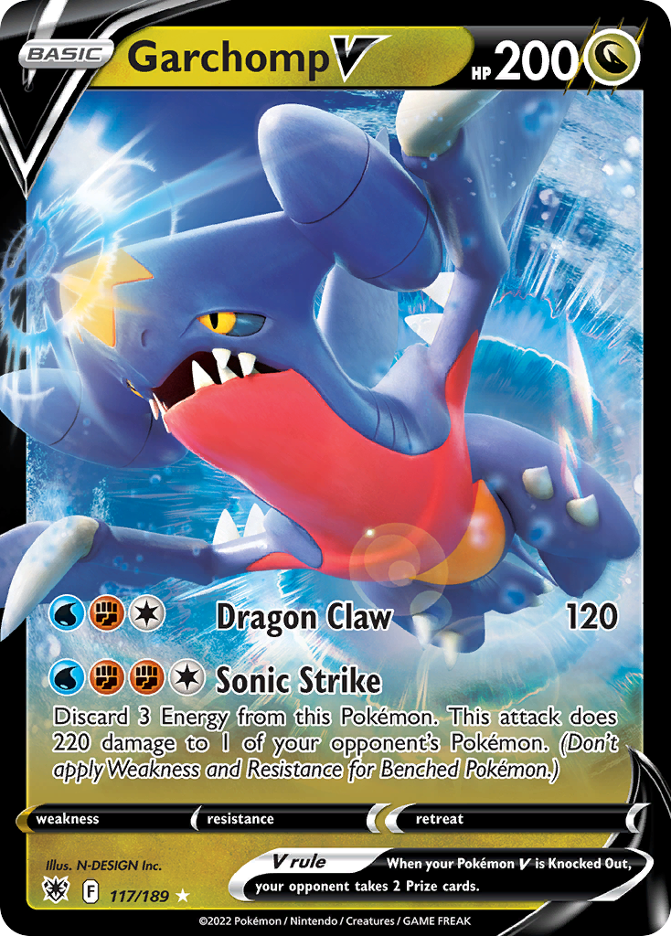 Garchomp V 117 / 189