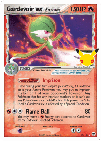 Gardevoir ex δ 93 / 25