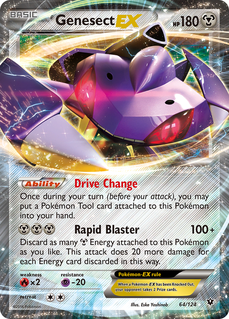 Genesect-EX 64 / 124