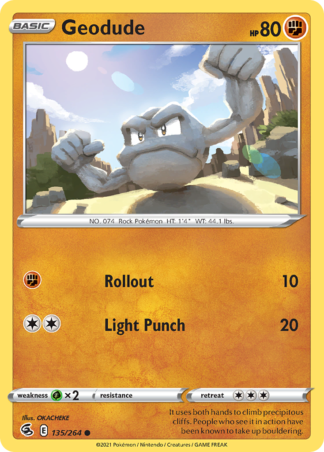 Geodude 135 / 264