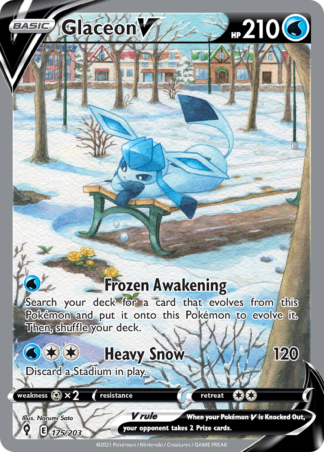 Glaceon V 175 / 203