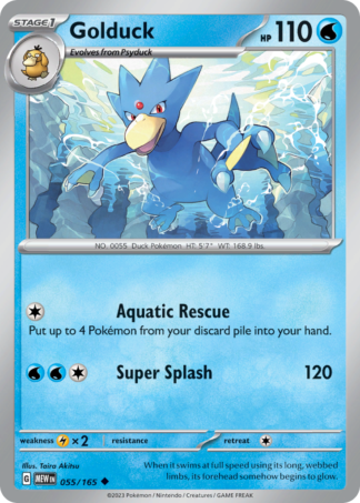 Golduck 55 / 165