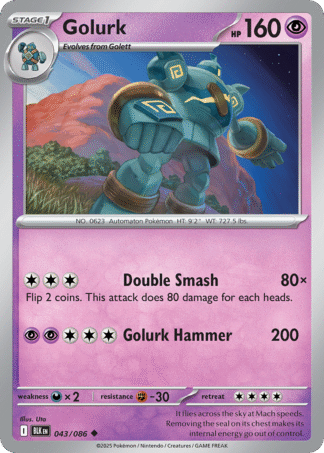 Golurk 43 / 86