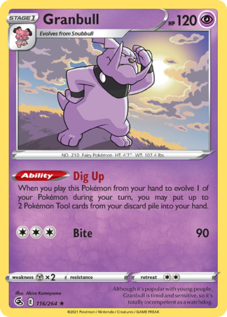 Granbull 116 / 264