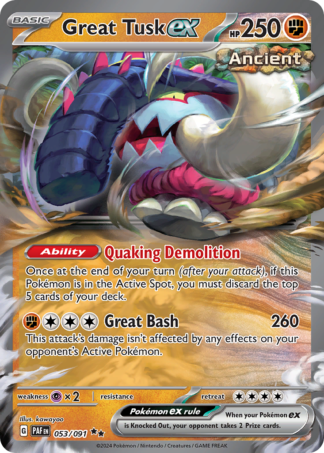 Great Tusk ex 53 / 91