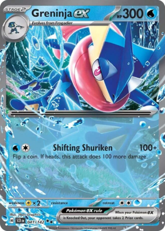 Greninja ex 41 / 142