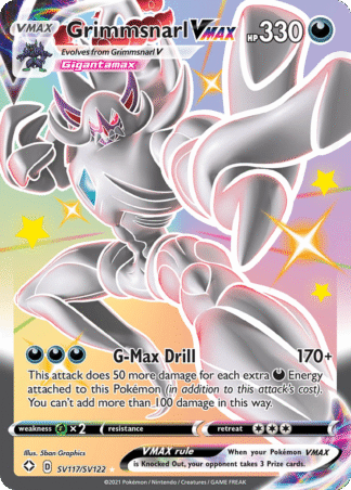 Grimmsnarl VMAX SV117 / 72