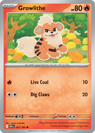 Growlithe 27 / 182