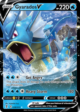 Gyarados V 28 / 203