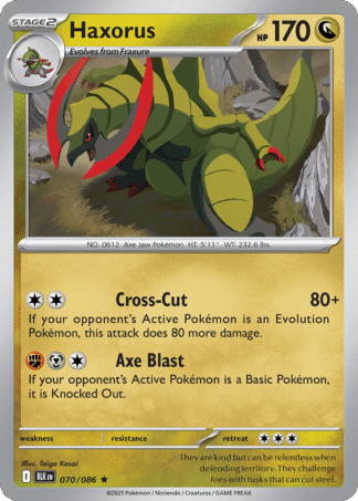 Haxorus 70 / 86
