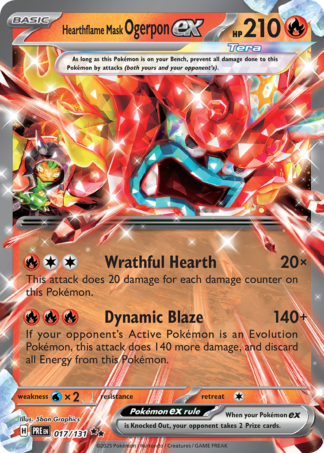 Hearthflame Mask Ogerpon ex 17 / 131