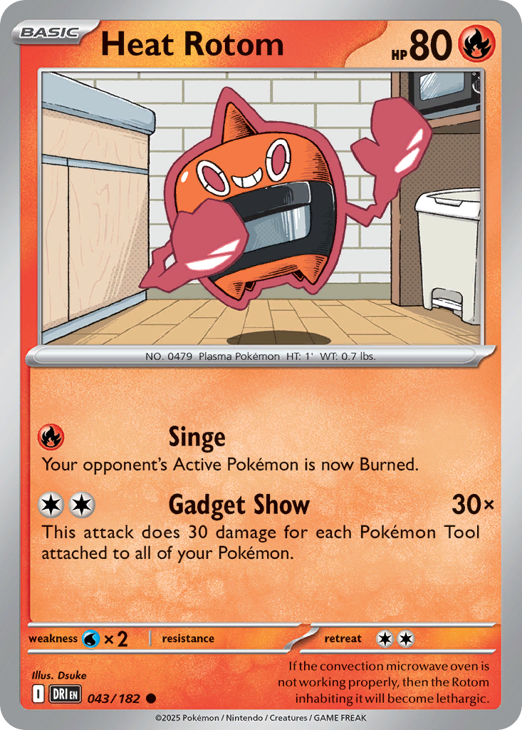 Heat Rotom 43 / 182