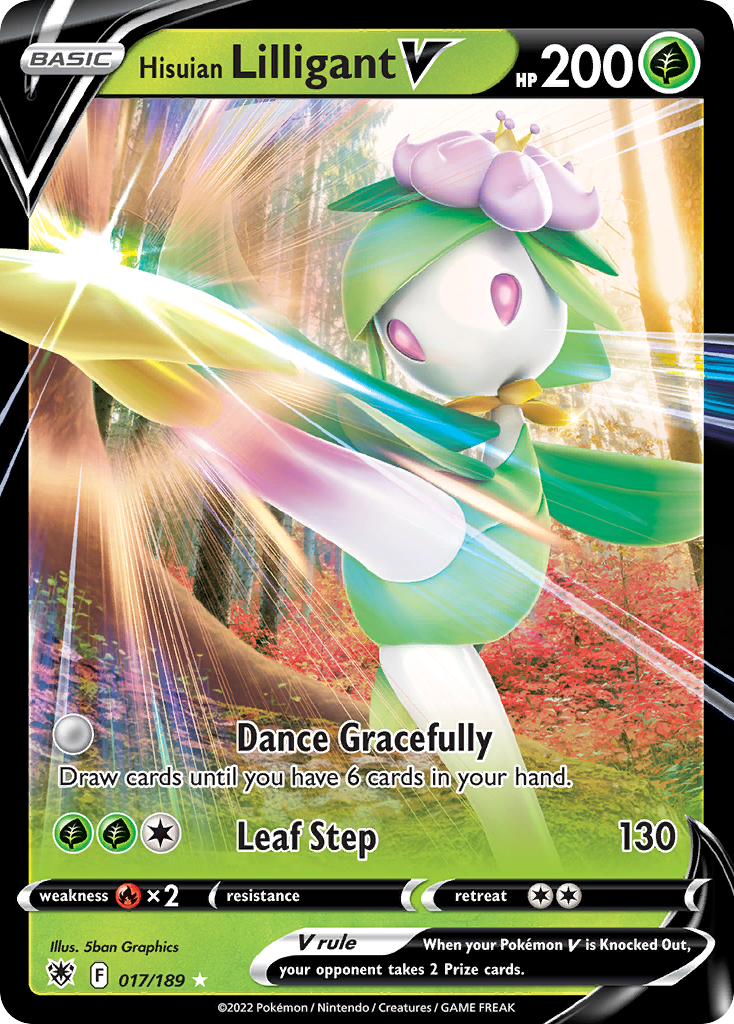 Hisuian Lilligant V 17 / 189