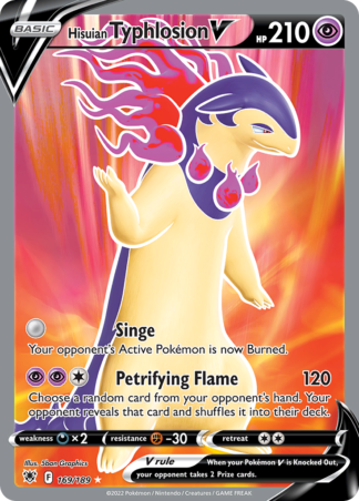 Hisuian Typhlosion V 169 / 189