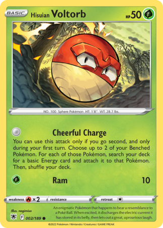 Hisuian Voltorb 2 / 189