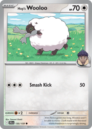 Hop's Wooloo 135 / 159