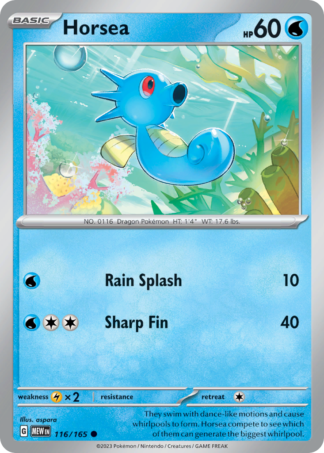 Horsea 116 / 165