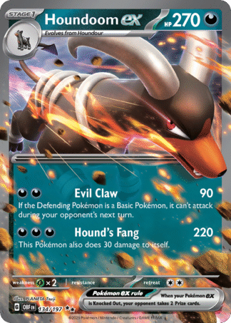 Houndoom ex 134 / 197