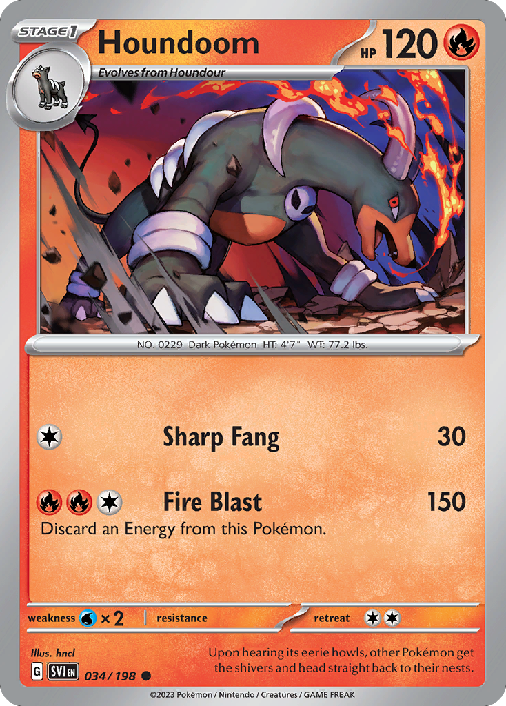 Houndoom 34 / 198