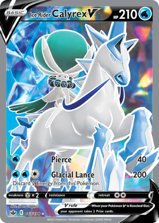 Ice Rider Calyrex V 163 / 198