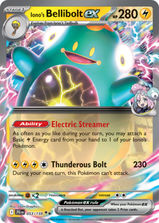 Iono's Bellibolt ex 53 / 159