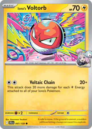 Iono's Voltorb 47 / 159