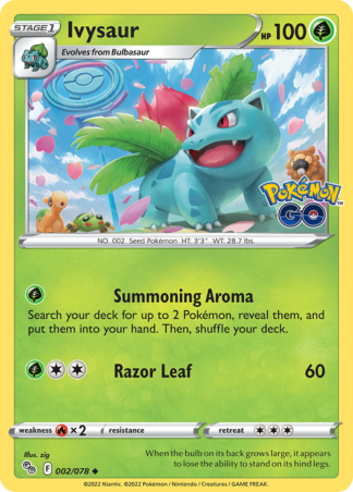 Ivysaur 2 / 78