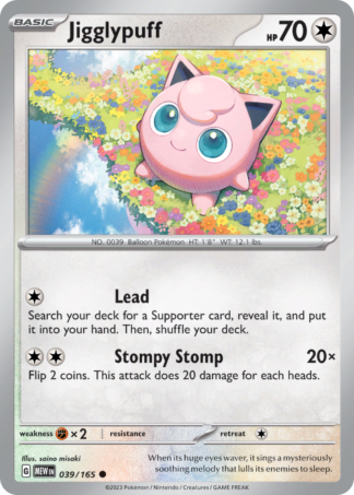 Jigglypuff 39 / 165