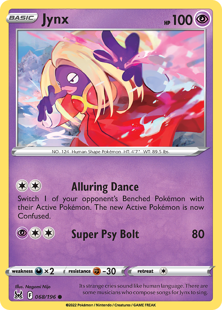 Jynx 68 / 196