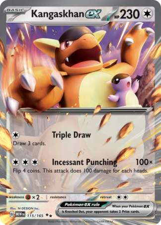 Kangaskhan ex 115 / 165