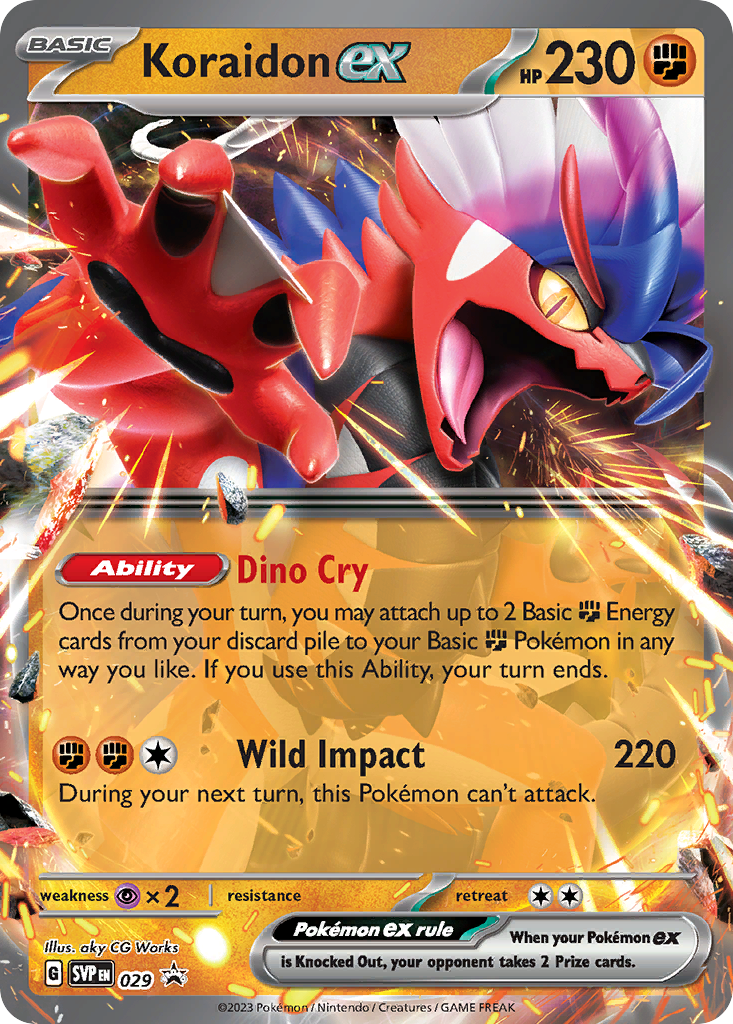 Koraidon ex 29 / 150