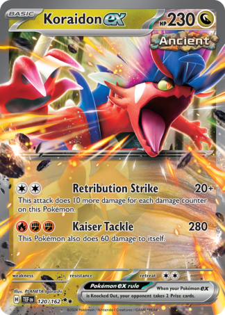 Koraidon ex 120 / 162