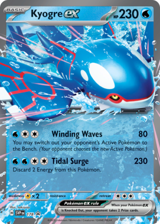Kyogre ex 178 / 198