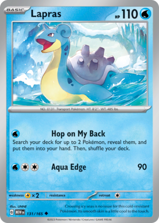 Lapras 131 / 165