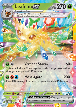 Leafeon ex 6 / 131