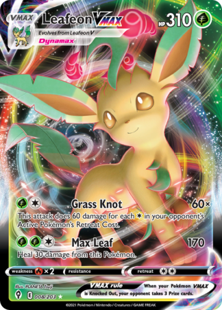 Leafeon VMAX 8 / 203