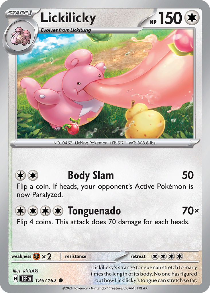 Lickilicky 125 / 162