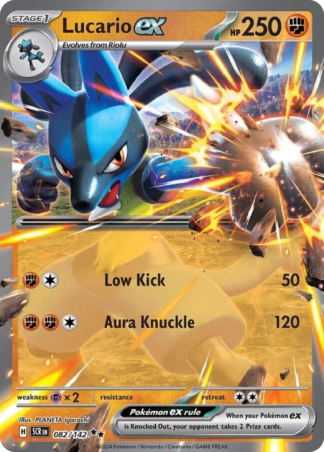 Lucario ex 82 / 142