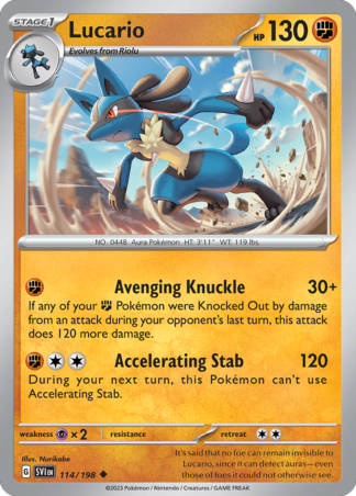 Lucario 114 / 198