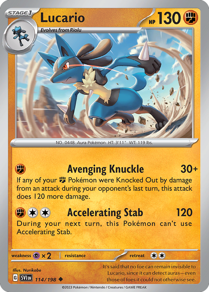 Lucario 114 / 198