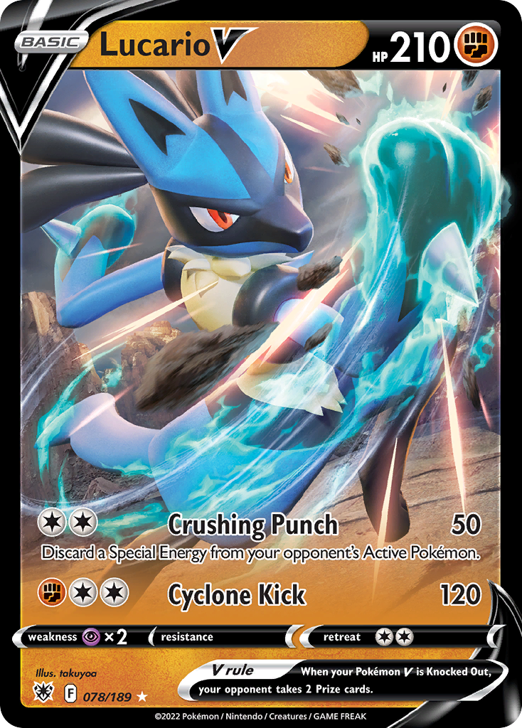 Lucario V 78 / 189