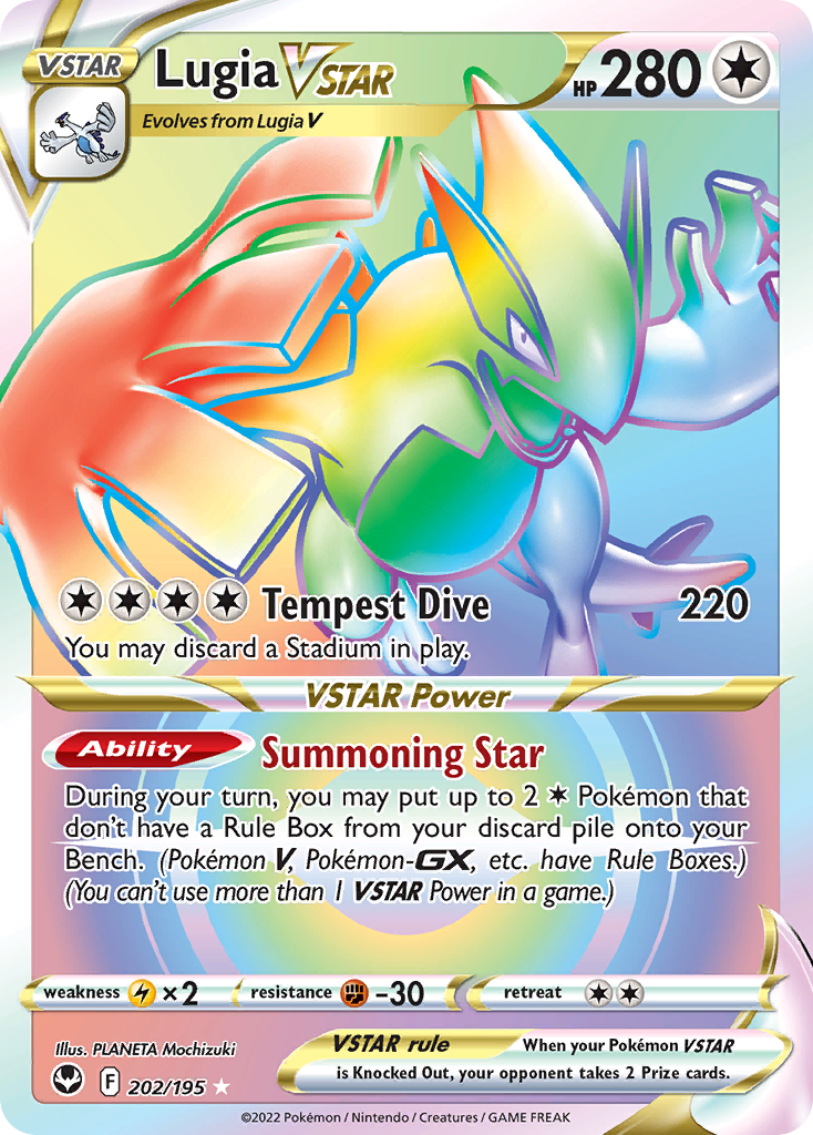 Lugia VSTAR 202 / 195