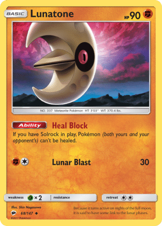 Lunatone 68 / 147