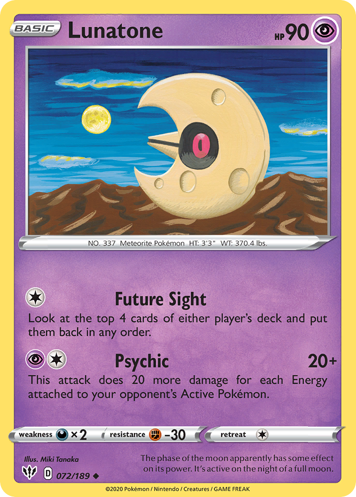 Lunatone 72 / 189
