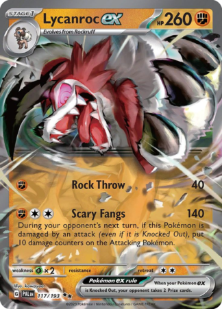 Lycanroc ex 117 / 193